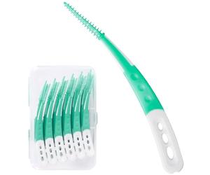 60 Pièces Brossettes Interdentaire,Cure Dent,Brossettes Interdentaires,Brossette Dentaire,Brossette Interdentaires,Brosette Dentaires,Brossette Interdentaire,pour Nettoyer et Masser la Bouche(65cm)