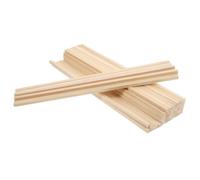 60 Pièces Chevilles en Bois Dur DIY pour Loisirs Créatifs | Bois Beige, Surface Lisse Polie sans Éclats, Flexible et Résistant, pour Bouquets de Bonbons et Meubles Miniatures