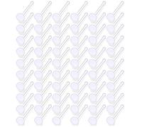 60 pièces clair nez anneau de retenue Bioflex os nez anneaux goujons Piercing bijoux pour femmes hommes 2 MM plat * boule hautUn design intelligent