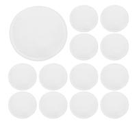 60 Pièces Coton Démaquillant Rond Double Face | Coton Blanc Doux et Absorbant, Usage Salons et Nail Art, Format, Usage Simple