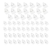 60 Pièces Crochets Pour Tableau, Crochets Pour Tableau Autocollants, Crochets Pour Tableau Sans Perforation, Crochets Adhésifs Pour Mur Photo, Convient À La Cuisine, Décoration Murale