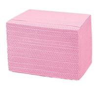 60 pièces de bavoirs dentaires jetables pour patients, 13 "x 18", 3 plis, imperméables, en papier de nappe pour percer les oreilles, les tatouages, les salons de beauté et les cliniques dentaires