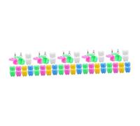 60 Pièces des dents de lait de perdue contenant souvenir de de bébé boite souvenir boîtes à souvenirs cas de souvenir de bébé cas de HAPINARY