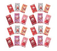 60 Pièces Enveloppes Rouges Année du Mouton 2027, Papier