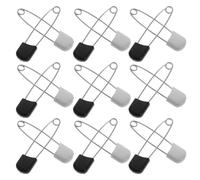 60 Pièces Épingle de Sûreté pour Couches Lavables, Tête Plastique Ronde | Finition Lisse, Fermeture Verrouillable, Protège le Tissu, pour Tout-petits et Nouveaux Parents
