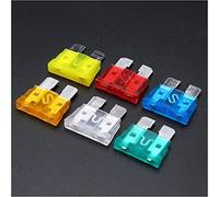 60 pièces fusibles à lame de taille moyenne assortis 1A 2A 3A 4A 5A 7.5A 10A 15A 20A 25A 30A voiture van camion bateau 12V 24V fusible Câblage de protection