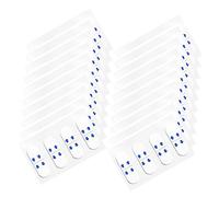 60 Pièces Lifting Stickers Bande Faciale Lifting Invisible Patchs De Cou Pour Les Rides Visage Mince Stickers Autocollant Bande De Peau Pour Le Visage Respirante FRCOLOR