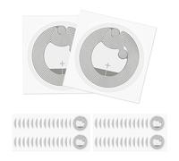 60 Pièces NFC Tag NFC Puce NFC Sticker Autocollant D'Étiquette NFC de 504 Octets Ntag 215 Programmable 25mm pour Tous Les Téléphones Mobiles et Appareils Compatibles NFC