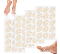 60 pièces Pansement Cors Aux Pieds, Pansement Verrue Plantaire, Corn Remover Protecteurs Anti-Friction Réduire Douleur Pied et Talon pour Callosités Orteils
