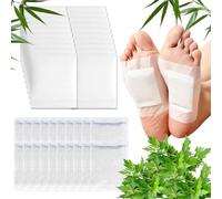 60 Pièces Patch Detox Pieds aux Herbes Naturelles, Patch Detox Pieds Perte de Poids, Patch Pied Detox, Amélioration de la Qualité du Sommeil, Soulager le Stress, Favorise la Circulation Sanguine