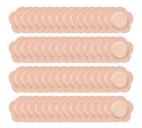 60 pièces patch d'huile de ricin patch de nombril auto-adhésif avec noyau en coton biologique tampons d'huile ricin jetables anti-fuite pour le soin l'abdomen et une utilisation quotidienn