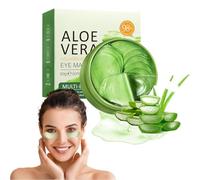 60 Pièces Patch Yeux Anti Cernes, Masque pour les Yeux Aloe Vera Éclaircir Les Cernes, Nourrit et lisse le contour, contre Poches Rides Cercles foncés Puffiness pour Hommes et Femmes