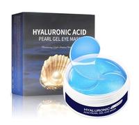 60 Pièces Patch Yeux, Hydrogel Eye Pad Mask, Masque Yeux Collagène pour Améliorer les Rides et Les Cernes, Soulagement Des Gonflement, Améliore Les Poches Sous Les Yeux