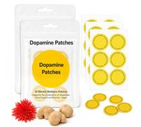 60 Pièces Patchs de Dopamine, Patchs Énergétiques, pour la Fatigue Patchss de Récupération, Pour la vie quotidienne