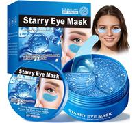 60 Pièces Patchs Yeux au Collagène et Acide Hyaluronique - Masque Hydratant Anti-Cernes, Poches, Rides et Pattes d'Oie - Soin Contour des Yeux Anti-Âge pour Femmes et Hommes (Acide Hyaluronique)