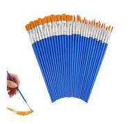 60 Pièces Petits Pinceaux d'artiste, Pinceaux Peinture Enfant, Pennelli per Dipingere Bambini, Savon d'artiste et Pinceaux de Peinture pour Peinture Acrylique, Aquarelle et Gouache, Gouache et Huile