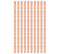 60 pièces pointe de contact de soudage MIG en cuivre 15AK x 0,9, légère et compacte, remplacement parfait de l'ancienne pièce, moulage intégral haute température pour accessoires