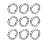 60 Pièces Rondelles Plates 6 Mm ID 9 Mm OD Rondelles de Garde-boue en Acier Inoxydable pour Vis et Boulons, Kit D'accessoires de Rondelles Métalliques pour L'entretien(0.5mm)