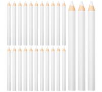 60 Pièces Stylo à Cire Blanc pour Nail Art, Placement Précis | Bois Ergonomique, Embout Cire Remplaçable, Prise Antidérapante, Usage Atelier Bijoux et Ongles