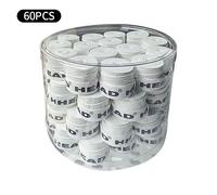 60 pièces surgrips Premium poignée collante professionnelle pour raquette de Tennis Badminton haute Performance absorbant la sueur longue durée HEAD WHITE 60PCS