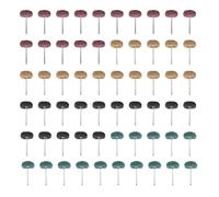 60 Pièces Tampons À Récurer, Tampons De Polissage, Tampons De Polissage Pour Perceuse, Têtes De Polissage, Accessoires De Ponçage, Vadrouilles De Polissage Pour Perceuse, Kits De Polissage