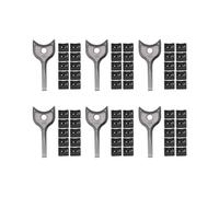60 PièCes USB Dust Plug Charger Port Cover Cap USB Security Lock Universal Dustproof Protector PC Notebook Laptop