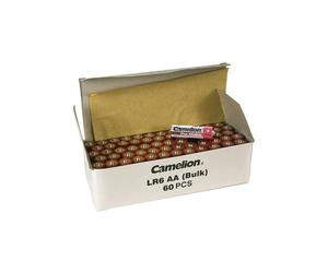 60 Piles Alcalines AA / LR6 Camelion Alcaline Plus