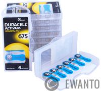 Duracell Activair 675 Pile pour appareil auditif ZA 675 zinc-air 630 mAh 1.45 V 6 pc(s)