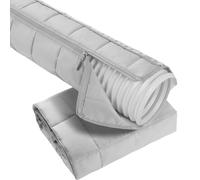 60" Protection pour Tuyau Climatiseur AGPTEK, Manchon Isolant À Fermeture Éclair pour Tuyaux De 5" Et 5.9", Housse Portable en EVA, pour Tous Les Tuyaux D'Évacuation De Climatiseurs Mobiles, Gris