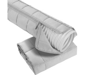 60" Protection pour Tuyau Climatiseur AGPTEK, Manchon Isolant À Fermeture Éclair pour Tuyaux De 5" Et 5.9", Housse Portable en EVA, pour Tous Les Tuyaux D'Évacuation De Climatiseurs Mobiles, Gris