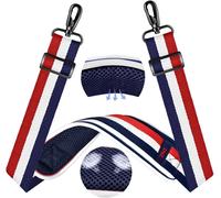 60"" Sangle de Sac Universelle avec Coussinet Respirant Fixe Ultra épais,bandoulière réglable et Robuste pour Sac d'ordinateur Portable,Sac de Sport,Sac pour Appareil Photo et Plus,TW01B05