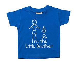 60 Second Makeover Limited I'm The big Brother Bleu pour Bébé Enfant Disponible en Tailles 0-6mois à 14-15ans New Baby Brother Cadeau - Bleu, 0-6 Months