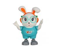 (60 Songs,Green)Electric Dancing Rabbit Robot Toy with Light Music Luminous Flashing Singing Dancing Rabbit Toy for Kids Early Education Toy