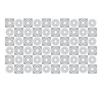 60 stickers carrelages azulejos nuance de gris atypiques