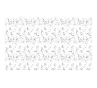 60 stickers carrelages effet marbré noir et blanc