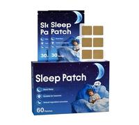 60 Strips Sleep Patch, Patchs de Sommeil Profonds, Améliore la Qualité du Sommeil Rapide, Favoriser un Sleep de Qualité et Réduire la Fatigue
