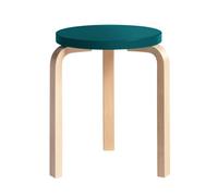 60 Tabouret Pétrole/ Bouleau