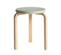 60 Tabouret Vert/ Bouleau
