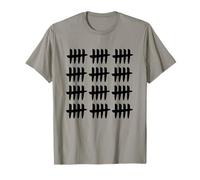 60 Tally Marks 60e anniversaire 60 ans T-Shirt