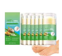 60% Urée Hand & Foot Care Stick avec vitamine E pour les mains fissurées sèches, crème de pied pour les talons fissurés secs et les pieds, bâton hydratant exfoliant pour les femmes (10)