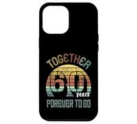 60 Wedding Anniversary for Couple Best 60th Year of Marriage Coque pour iPhone 12 Pro Max