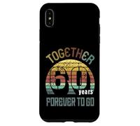 60 Wedding Anniversary for Couple Best 60th Year of Marriage Coque pour iPhone XS Max