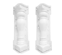 60 x 14 cm Moule Colonne pour Balcon Jardin Piscine Clôture Garde-corps Béton pour Construire des Garde-corps Solides et Colonnes Décoratives