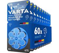 Varta Pile bouton ZA 675 1.4 V 6 pc(s) zinc-air Hearing Aid Batteries 675 Bli 6