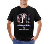 60 Years of 1963-2023 Donny Osmond Thank You for The Memories Signature T-Shirt Black Mens Tee Unisex Shirt 3XL