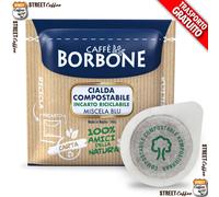 600 450 300 150 Dosettes Caffè Borbone miscela rossa Bleu Noir Or Dek Décaféiné