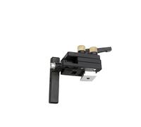 600-800mm Travail du bois Alliage d'aluminium T-slot Miter Gauge Track T-Track for le travail Table Scie Établi Outils Type 30/45 T-Slot Goulotte(45 T track Stop-R)