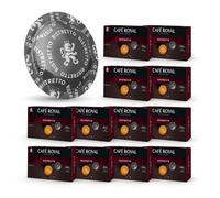 PRO - 600 CAPSULES CAFE COMPATIBLES NESPRESSO PRO - RISTRETTO - 12 Boites de 50 Capsules Compatibles Nespresso Pro