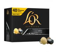 600 capsules L OR ESPRESSO ONYX compatible nespresso aluminium