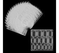 600 Morceaux De Colle Transparente, Plaques À Ongles Double Face, Matériaux De Nail De Nail, Colle Artificiel De Fixation Des Ongles.